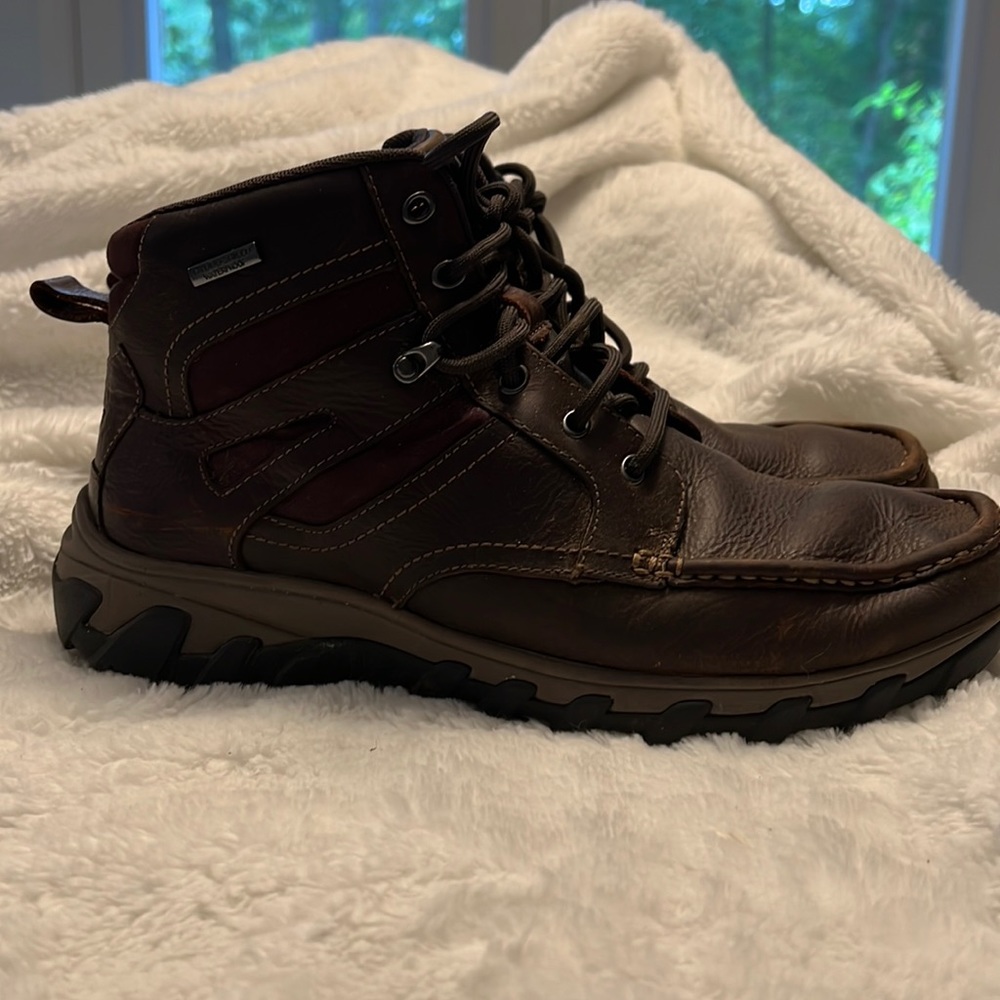 Rockport mens leather boots